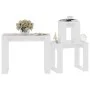 Stackable tables 3 pieces white plywood by vidaXL, Side tables - Ref: Foro24-808603, Price: 47,92 €, Discount: %