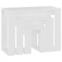 Stackable tables 3 pieces white plywood by vidaXL, Side tables - Ref: Foro24-808603, Price: 47,92 €, Discount: %