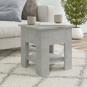 Engineered wood gray concrete coffee table 40x40x42 cm by vidaXL, Coffee table - Ref: Foro24-810275, Price: 40,70 €, Discount: %