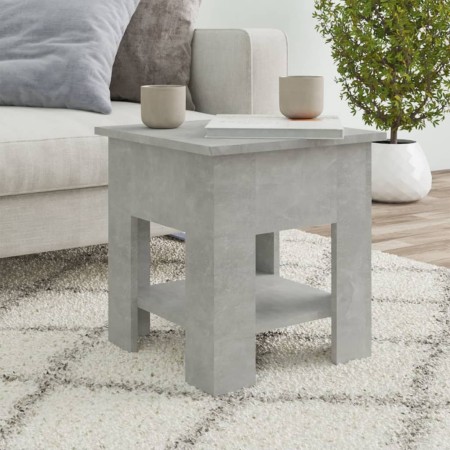 Engineered wood gray concrete coffee table 40x40x42 cm by vidaXL, Coffee table - Ref: Foro24-810275, Price: 40,70 €, Discount: %