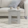 Mesa de centro madera de ingeniería gris hormigón 40x40x42 cm de vidaXL, Mesas de centro - Ref: Foro24-810275, Precio: 40,70 €