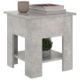 Engineered wood gray concrete coffee table 40x40x42 cm by vidaXL, Coffee table - Ref: Foro24-810275, Price: 40,70 €, Discount: %