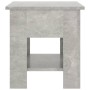 Engineered wood gray concrete coffee table 40x40x42 cm by vidaXL, Coffee table - Ref: Foro24-810275, Price: 40,70 €, Discount: %
