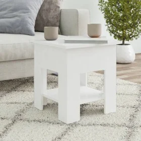 Engineered wood glossy white coffee table 40x40x42 cm by vidaXL, Coffee table - Ref: Foro24-810277, Price: 35,02 €, Discount: %