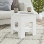 Weiß glänzender Couchtisch aus Holzwerkstoff 40x40x42 cm von vidaXL, Couchtisch - Ref: Foro24-810277, Preis: 35,47 €, Rabatt: %