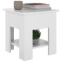 Weiß glänzender Couchtisch aus Holzwerkstoff 40x40x42 cm von vidaXL, Couchtisch - Ref: Foro24-810277, Preis: 35,47 €, Rabatt: %