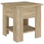 Sonoma oak engineered wood coffee table 40x40x42 cm by vidaXL, Coffee table - Ref: Foro24-810274, Price: 51,30 €, Discount: %