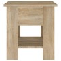 Couchtisch aus Sonoma-Eichenholzwerkstoff, 40 x 40 x 42 cm von vidaXL, Couchtisch - Ref: Foro24-810274, Preis: 52,48 €, Rabat...