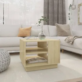 Sonoma oak engineered wood coffee table 55x55x43 cm by vidaXL, Coffee table - Ref: Foro24-810292, Price: 47,47 €, Discount: %