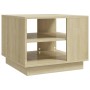 Sonoma oak engineered wood coffee table 55x55x43 cm by vidaXL, Coffee table - Ref: Foro24-810292, Price: 47,93 €, Discount: %