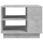 Concrete gray engineered wood coffee table 55x55x43 cm by vidaXL, Coffee table - Ref: Foro24-810293, Price: 47,32 €, Discount: %