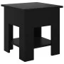 Schwarzer Couchtisch aus Holzwerkstoff, 40 x 40 x 42 cm von vidaXL, Couchtisch - Ref: Foro24-810272, Preis: 31,67 €, Rabatt: %
