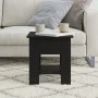 Black engineered wood coffee table 40x40x42 cm by vidaXL, Coffee table - Ref: Foro24-810272, Price: 31,67 €, Discount: %