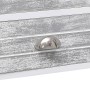 Weißer und grauer TV-Schrank aus Paulownia-Holz, 108 x 30 x 40 cm von vidaXL, TV-Möbel - Ref: Foro24-338513, Preis: 103,07 €,...