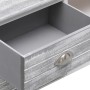 Weißer und grauer TV-Schrank aus Paulownia-Holz, 108 x 30 x 40 cm von vidaXL, TV-Möbel - Ref: Foro24-338513, Preis: 103,07 €,...