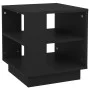 Black engineered wood coffee table 40x40x43 cm by vidaXL, Coffee table - Ref: Foro24-810299, Price: 38,78 €, Discount: %