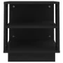 Black engineered wood coffee table 40x40x43 cm by vidaXL, Coffee table - Ref: Foro24-810299, Price: 38,78 €, Discount: %