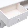 TV-Schrank aus massivem Paulownia-Holz, weiß, 108 x 30 x 40 cm von vidaXL, TV-Möbel - Ref: Foro24-338517, Preis: 102,21 €, Ra...