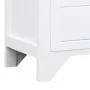 TV-Schrank aus massivem Paulownia-Holz, weiß, 108 x 30 x 40 cm von vidaXL, TV-Möbel - Ref: Foro24-338517, Preis: 101,42 €, Ra...