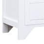 TV-Schrank aus massivem Paulownia-Holz, weiß, 108 x 30 x 40 cm von vidaXL, TV-Möbel - Ref: Foro24-338517, Preis: 102,21 €, Ra...