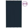 Anthracite galvanized steel roof panel 12 units 80x45 cm by vidaXL, Ceiling - Ref: Foro24-317203, Price: 60,20 €, Discount: %