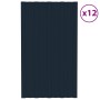 Anthrazit verzinktes Stahldachpaneel 12 Einheiten 80x45 cm von vidaXL, Decke - Ref: Foro24-317203, Preis: 60,20 €, Rabatt: %