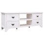 Antiker TV-Schrank aus weißem Paulownia-Holz, 108 x 30 x 40 cm von vidaXL, TV-Möbel - Ref: Foro24-338522, Preis: 102,00 €, Ra...
