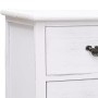 Antiker TV-Schrank aus weißem Paulownia-Holz, 108 x 30 x 40 cm von vidaXL, TV-Möbel - Ref: Foro24-338522, Preis: 102,00 €, Ra...