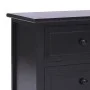 Mueble para TV madera maciza de paulownia negro 108x30x40 cm de vidaXL, Muebles TV - Ref: Foro24-338528, Precio: 124,93 €, De...