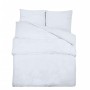 Bettwäsche-Set aus weißer Baumwolle, 225 x 220 cm von vidaXL, Bettbezüge - Ref: Foro24-136172, Preis: 27,96 €, Rabatt: %