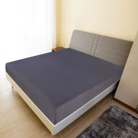 Jersey cotton fitted sheet in anthracite color 90x200 cm by vidaXL, Bed sheets - Ref: Foro24-136190, Price: 12,68 €, Discount: %