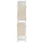 Divider screen with 3 cream fabric panels 105x165 cm by vidaXL, Room dividers - Ref: Foro24-338558, Price: 55,88 €, Discount: %