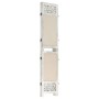 Divider screen with 3 cream fabric panels 105x165 cm by vidaXL, Room dividers - Ref: Foro24-338558, Price: 62,61 €, Discount: %