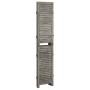 Gray solid wood 3-panel screen 106.5x166 cm by vidaXL, Room dividers - Ref: Foro24-338574, Price: 88,80 €, Discount: %