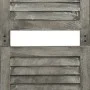 Gray solid wood 3-panel screen 106.5x166 cm by vidaXL, Room dividers - Ref: Foro24-338574, Price: 87,79 €, Discount: %