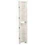 Biombo de 3 paneles madera blanco envejecido 105x165 cm de vidaXL, Divisores de ambientes - Ref: Foro24-338570, Precio: 88,80...