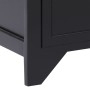 Mueble para TV madera maciza de paulownia negro 108x30x40 cm de vidaXL, Muebles TV - Ref: Foro24-338518, Precio: 102,06 €, De...