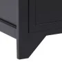 TV cabinet solid black paulownia wood 108x30x40 cm by vidaXL, TV Furniture - Ref: Foro24-338518, Price: 101,37 €, Discount: %
