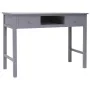 Schreibtisch aus grauem Paulownia-Massivholz, 108 x 45 x 76 cm von vidaXL, Schreibtische - Ref: Foro24-338536, Preis: 114,50 ...