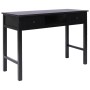 Paulownia Massivholz Schreibtisch schwarz 108x45x76 cm von vidaXL, Schreibtische - Ref: Foro24-338538, Preis: 116,41 €, Rabat...