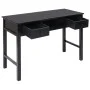 Solid black Paulownia wood desk 108x45x76 cm by vidaXL, Desks - Ref: Foro24-338538, Price: 116,11 €, Discount: %