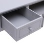 Gray Paulownia solid wood desk 108x45x76 cm by vidaXL, Desks - Ref: Foro24-338536, Price: 115,30 €, Discount: %