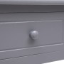 Gray Paulownia solid wood desk 108x45x76 cm by vidaXL, Desks - Ref: Foro24-338536, Price: 115,30 €, Discount: %