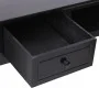 Paulownia Massivholz Schreibtisch schwarz 108x45x76 cm von vidaXL, Schreibtische - Ref: Foro24-338538, Preis: 114,79 €, Rabat...