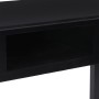 Paulownia Massivholz Schreibtisch schwarz 108x45x76 cm von vidaXL, Schreibtische - Ref: Foro24-338538, Preis: 116,41 €, Rabat...
