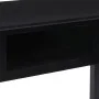 Paulownia Massivholz Schreibtisch schwarz 108x45x76 cm von vidaXL, Schreibtische - Ref: Foro24-338538, Preis: 114,79 €, Rabat...