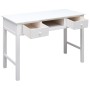 Schreibtisch aus massivem Paulownia-Holz, weiß, 108 x 45 x 76 cm von vidaXL, Schreibtische - Ref: Foro24-338537, Preis: 113,5...