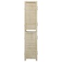 4-panel screen made of solid paulownia wood 140x165 cm by vidaXL, Room dividers - Ref: Foro24-338579, Price: 99,37 €, Discoun...