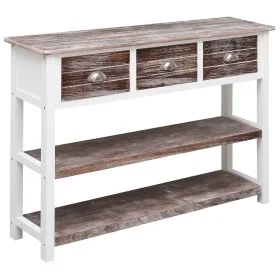 Paulownia Massivholz Anrichte altbraun 108x30x76 cm von vidaXL, Sideboards - Ref: Foro24-338544, Preis: 103,70 €, Rabatt: %