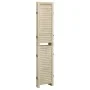 4-panel screen made of solid paulownia wood 140x165 cm by vidaXL, Room dividers - Ref: Foro24-338579, Price: 98,09 €, Discoun...
